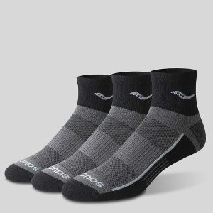 INFERNO QUARTER 3-PACK SOCKS