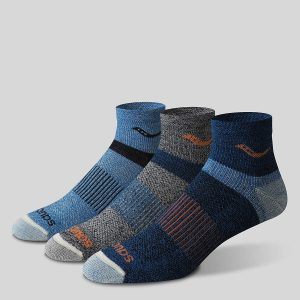 INFERNO MERINO WOOL BLEND QUARTER 3-PACK SOCK